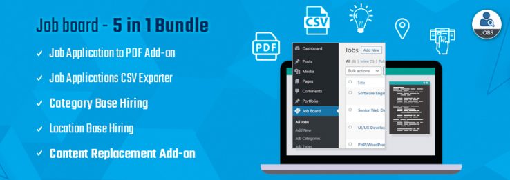 Job board-5 in 1 Bundle Banner Image