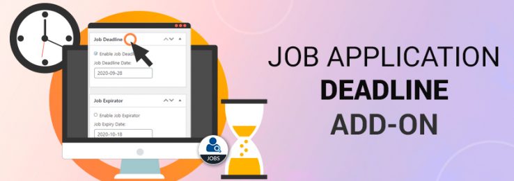 Job Application Deadline Add-on