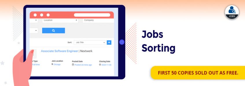 Job Sorting Add-on