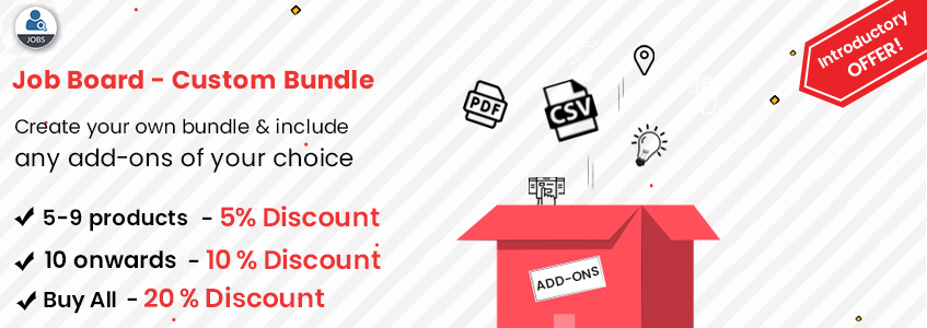 JobBoard-CustomBundle Job Board-Custom Bundle Add-on Banner Image