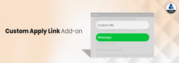 Custom Apply Link Banner Image Add-on